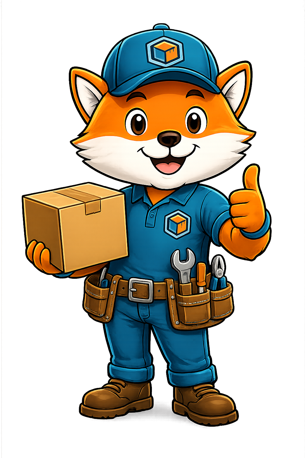 Pocket Freight & Trade mascot